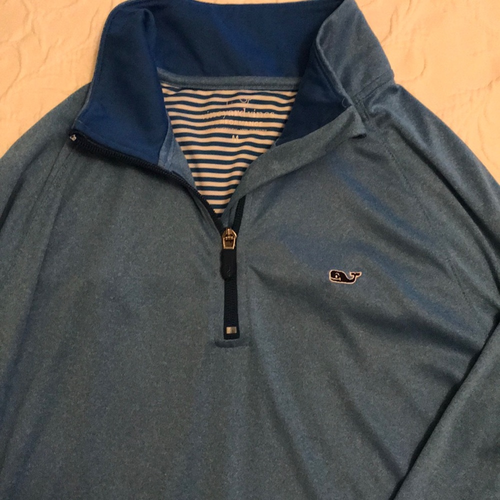 Mens vineyard vines performance 1/4 zip